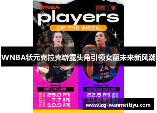 WNBA状元克拉克崭露头角引领女篮未来新风潮